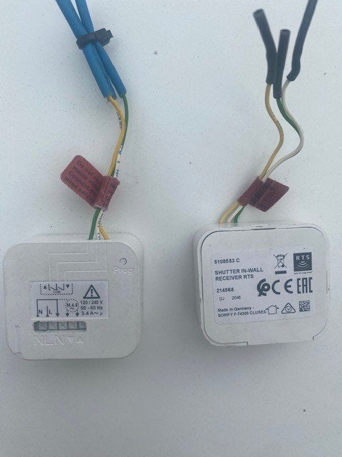 rts  twee stuks Somfy Soliris Uno losse zon- en windsensor., Ophalen of Verzenden, Zo goed als nieuw, Elektrische bediening