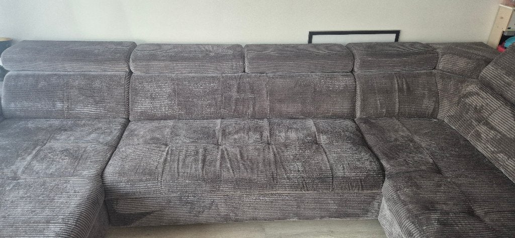 Prachtig U salon met opties, Ophalen, 100 tot 125 cm, 125 cm of meer, Zo goed als nieuw