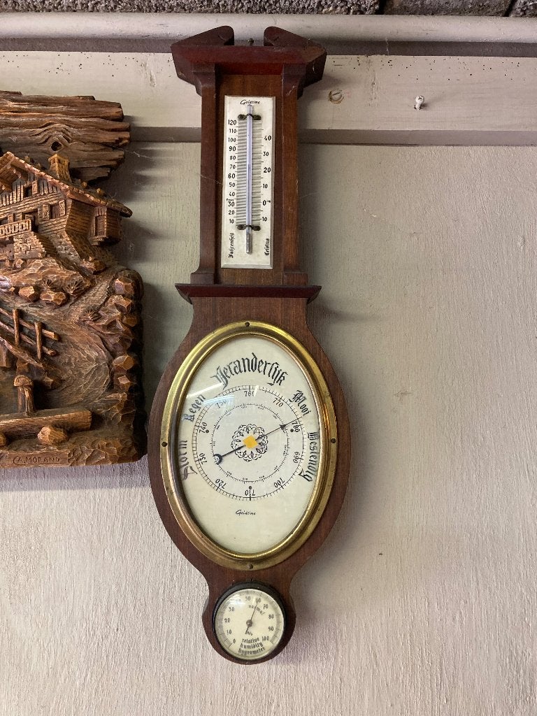 Oude barometer, Ophalen, Gebruikt, Barometer
