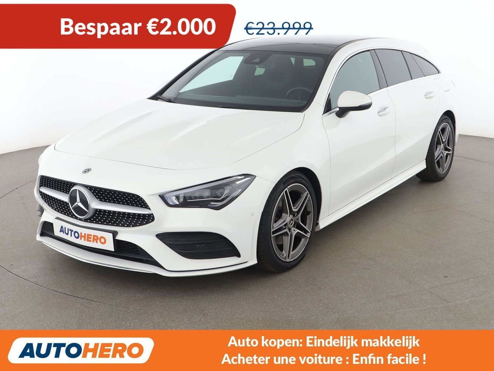 Mercedes-Benz CLA-Klasse 180 CLA 180 Shooting Brake AMG Line, Autos, 100 kW, Achat, Alcantara, 5 portes