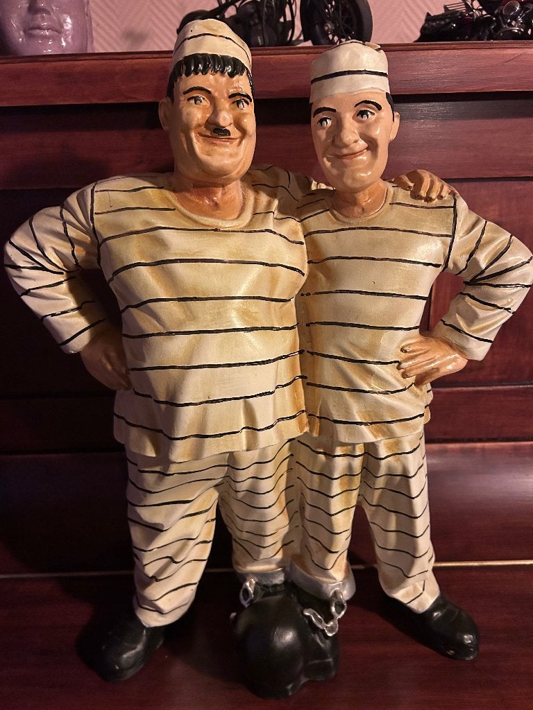 Laurel & Hardy gevangenispak, Ophalen, Zo goed als nieuw