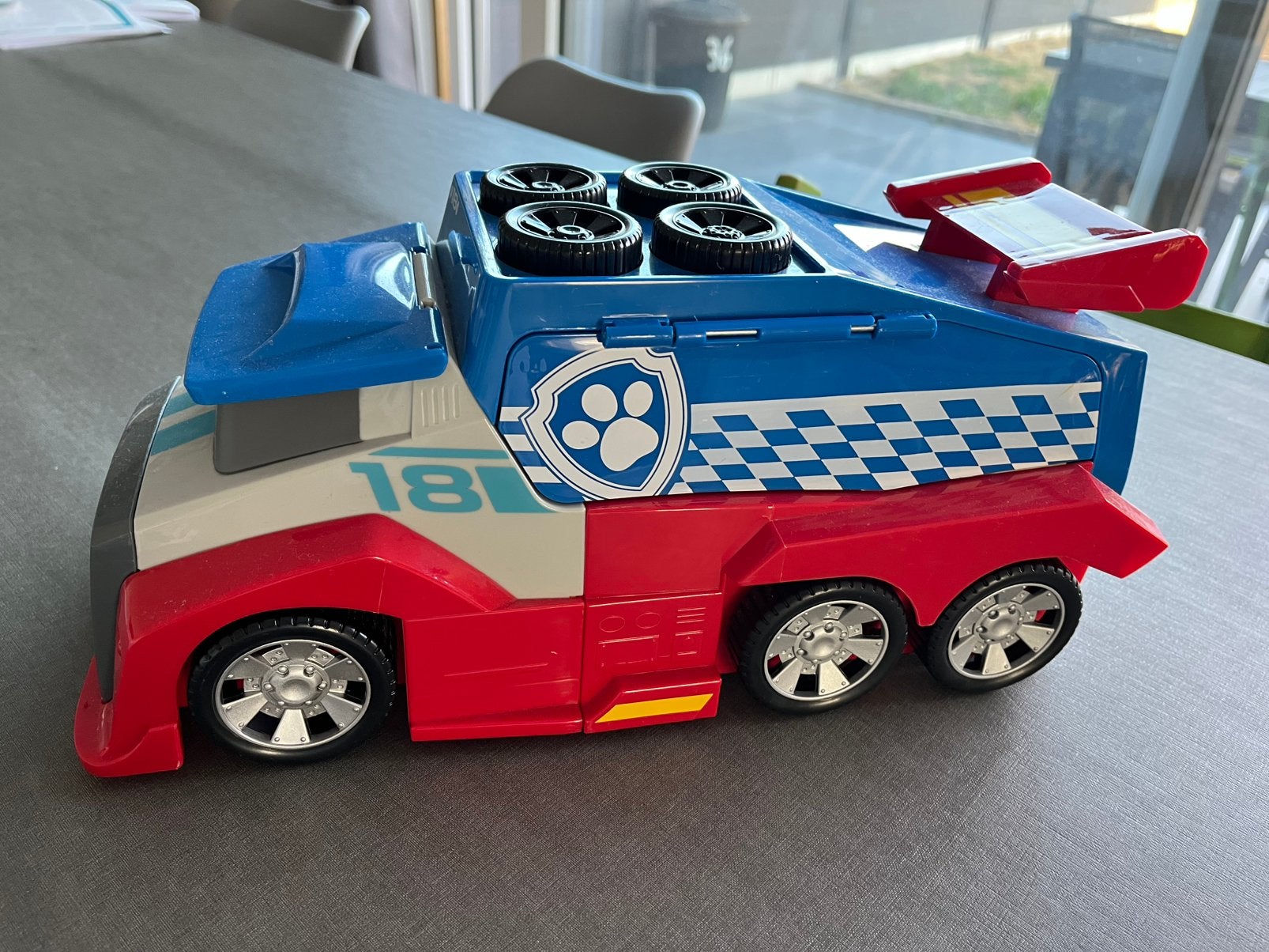 Paw Patrol Pit Stop voertuig, Ophalen, Zo goed als nieuw