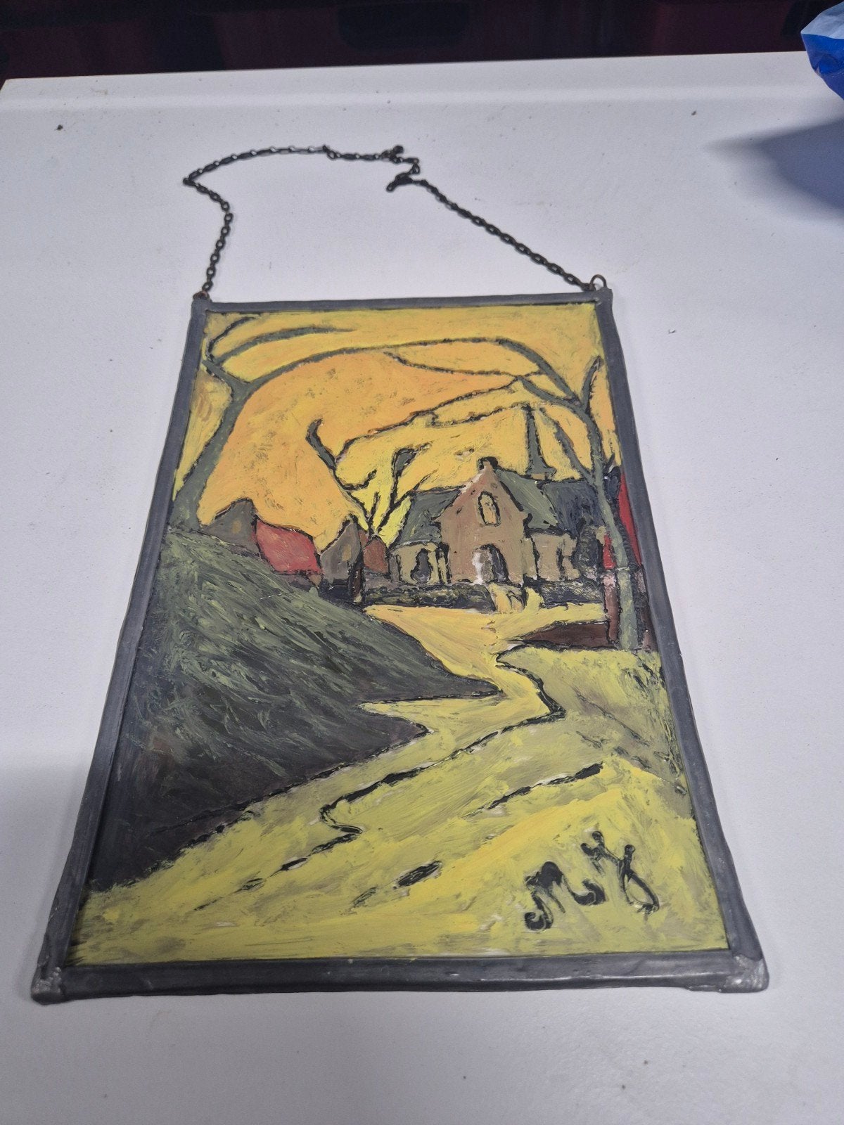 Glas in lood, Ophalen