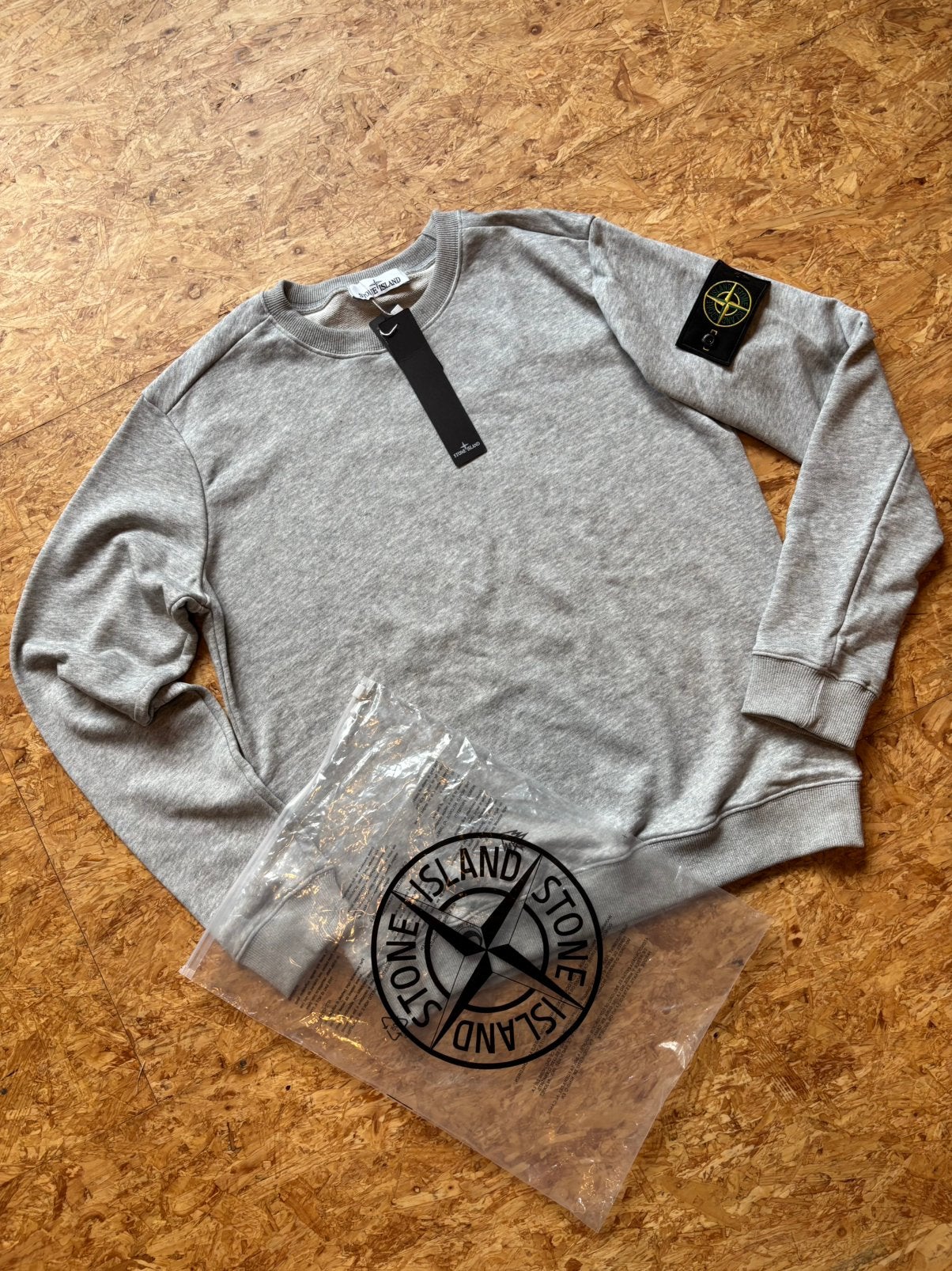 Stone Island trui, Ophalen of Verzenden, Zo goed als nieuw, Maat 46 (S) of kleiner, Grijs