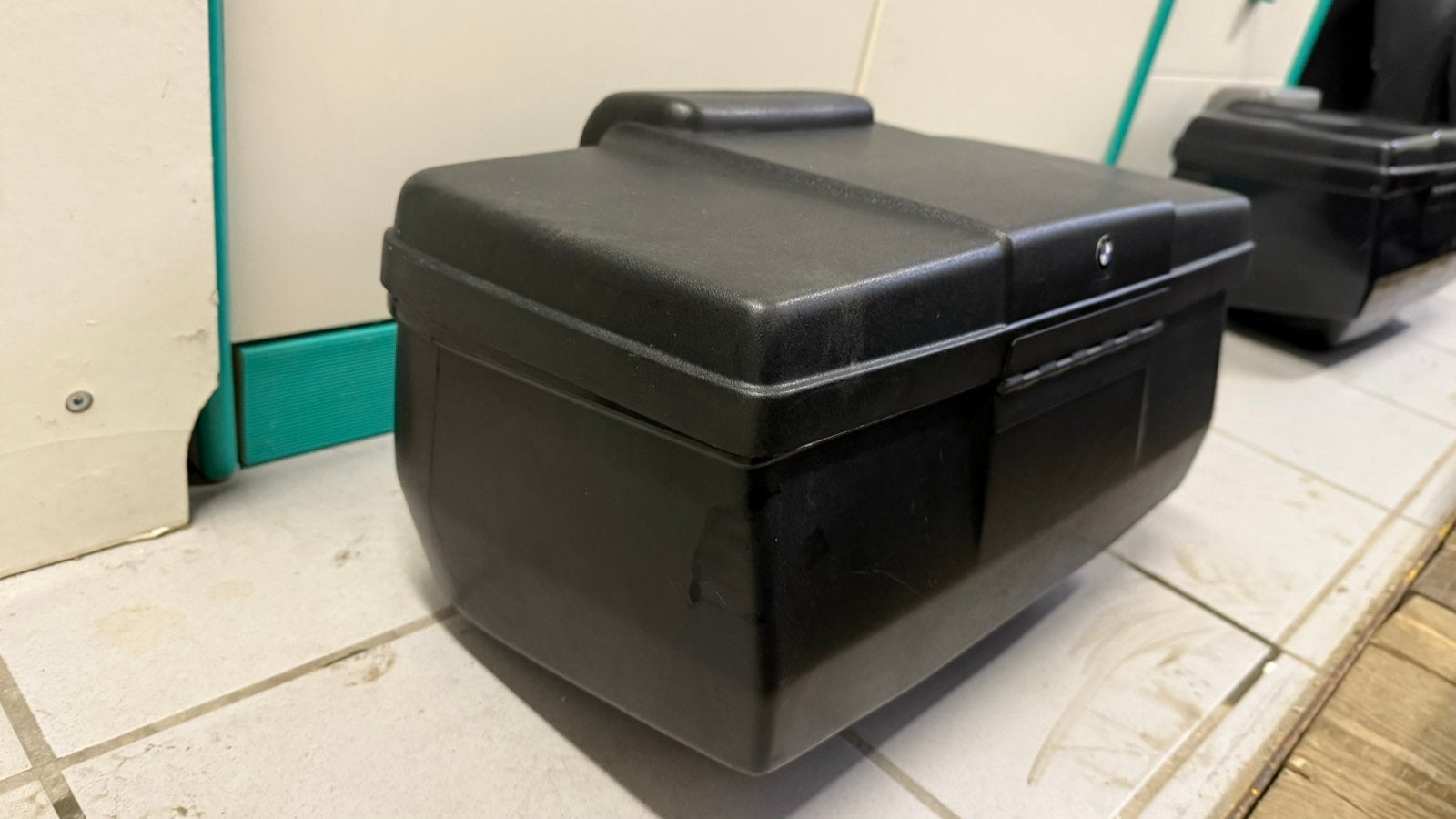 Moto reiskoffer topcase BMW, Motoren, Ophalen, Gebruikt