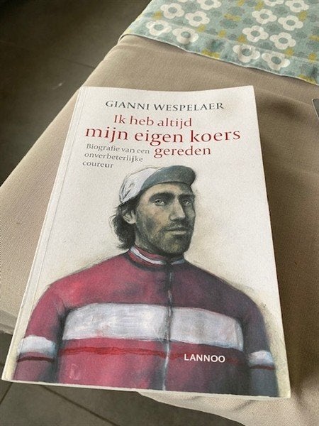 Leesboek/Roman - Wielersport, Boeken, Ophalen of Verzenden, Gelezen, Gianni Wespelaer, België