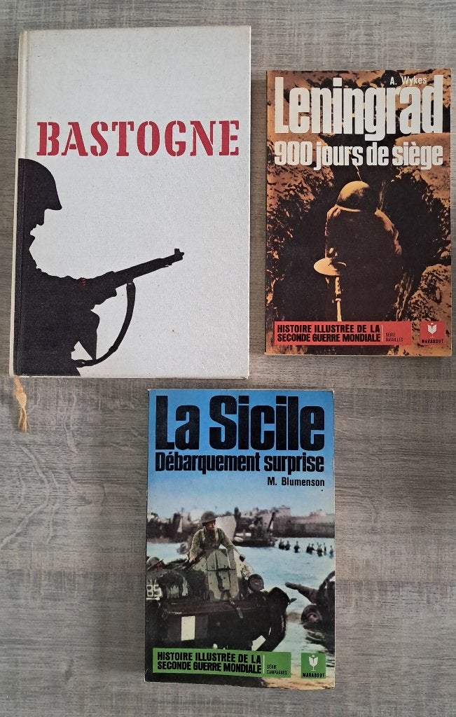 6 livres 2ème guerre mondiale, Livres, Enlèvement