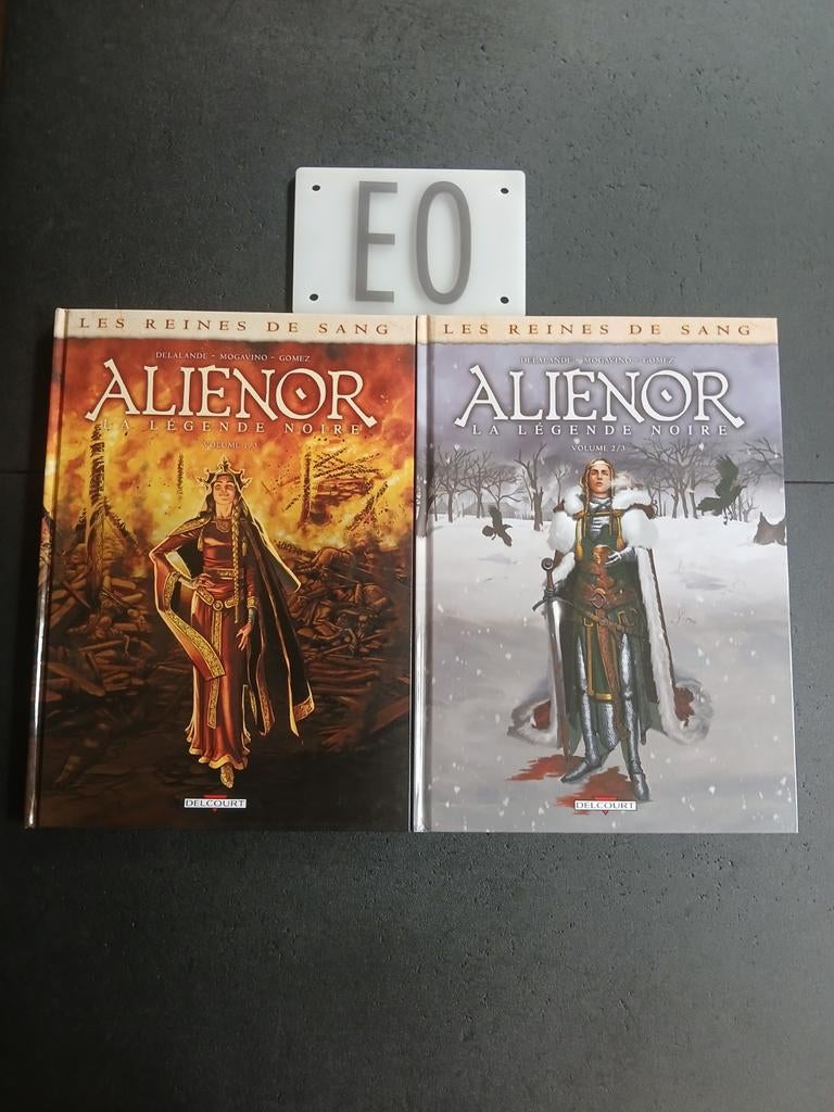 Lot de 2 bd alienor la légende noire 1 et 2,EO, Enlèvement ou Envoi
