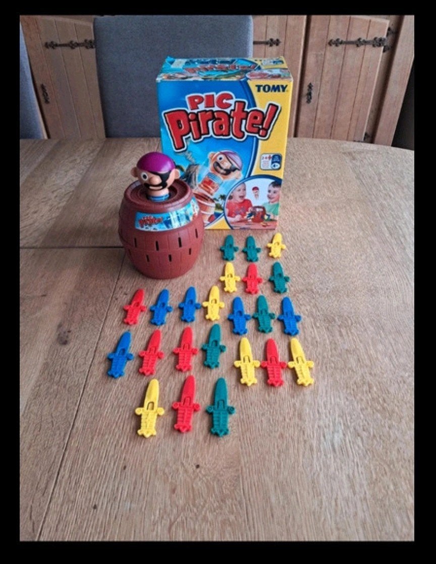 piraten spel, Ophalen, Gebruikt