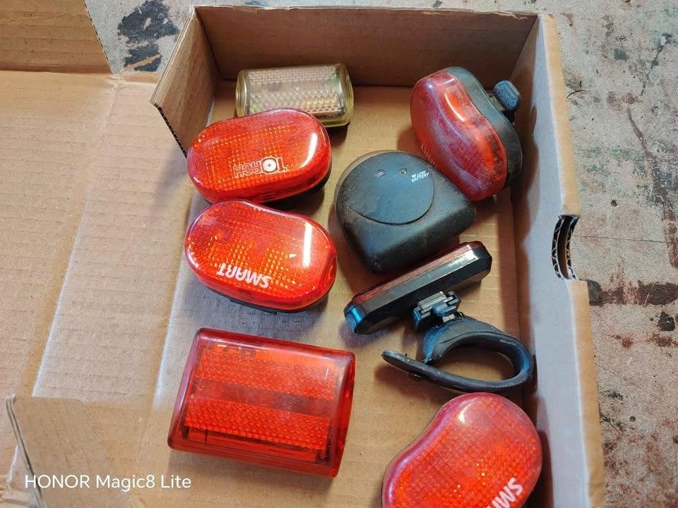 lampe velo, Vélos & Vélomoteurs, Enlèvement, Utilisé, Autre, Set d'éclairage
