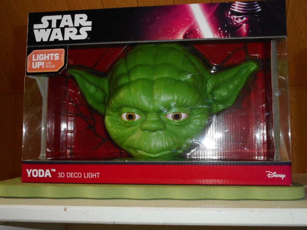 Star Wars Yoda 3D lamp, Ophalen, Nieuw