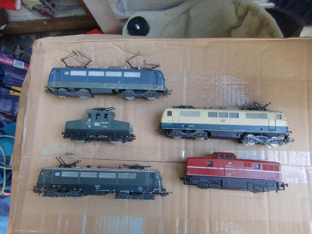lot motrices DB Lima, Hobby & Loisirs créatifs, Trains miniatures | HO, Enlèvement, Utilisé, Locomotive, Lima
