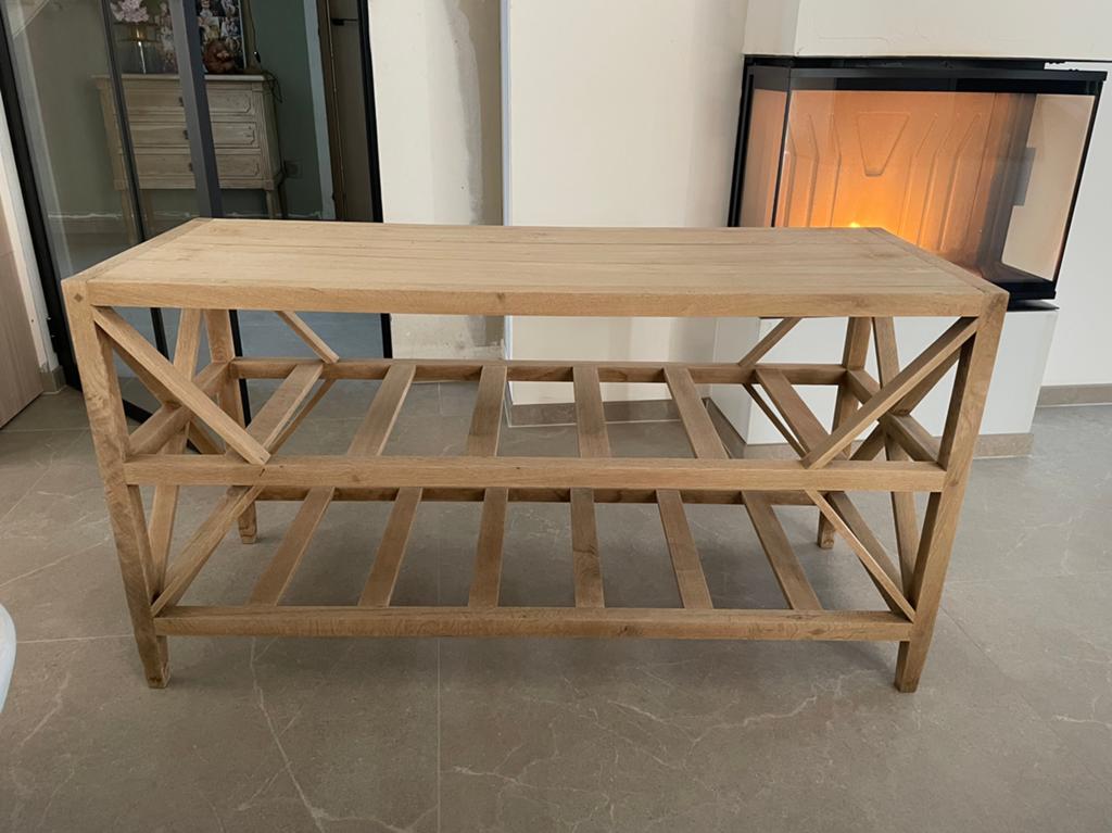 Flamant tafel, Maison & Meubles, Enlèvement, Comme neuf