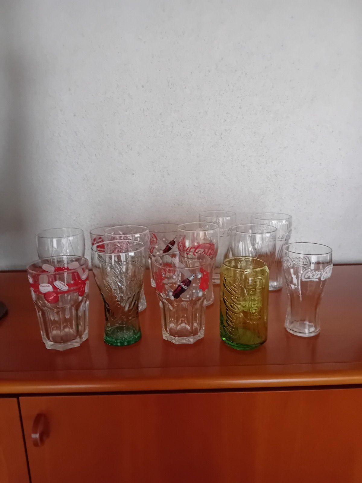 14 coca-cola arcoroc - gravure glazen, Ophalen