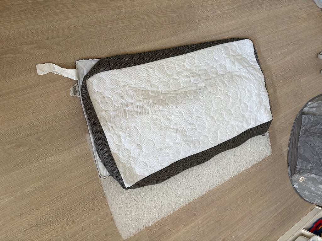 Matras baby IKEA, Ophalen, Zo goed als nieuw, Minder dan 140 cm, Matras