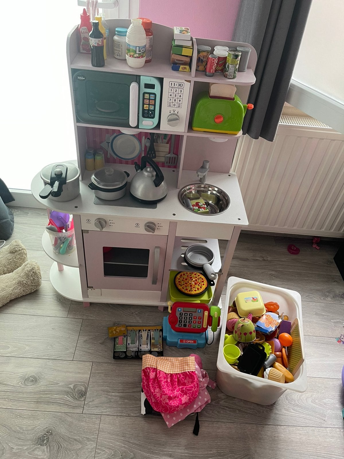 Cuisine en bois enfant, Enlèvement, Utilisé, Bois, Jouer à la cuisine