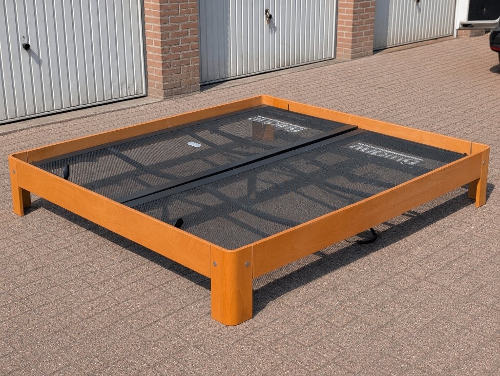 Auping Auronde 180 x 200 Beuken | BEZORGEN MOGELIJK, Ophalen, Zo goed als nieuw, Auping
