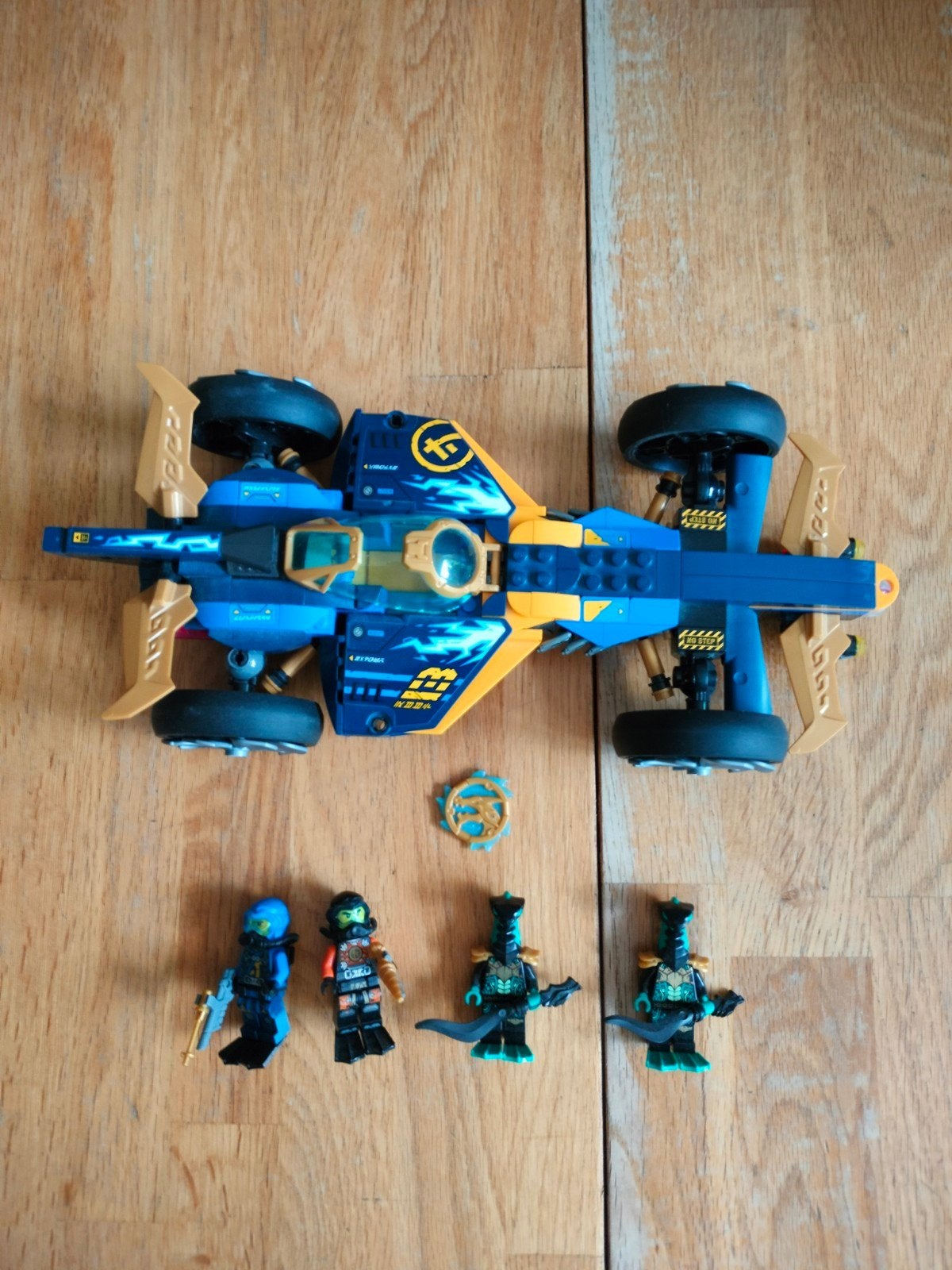 Lego Ninjago 71752 Ninja sub speeder, Lego, Ophalen of Verzenden, Zo goed als nieuw, Compleet
