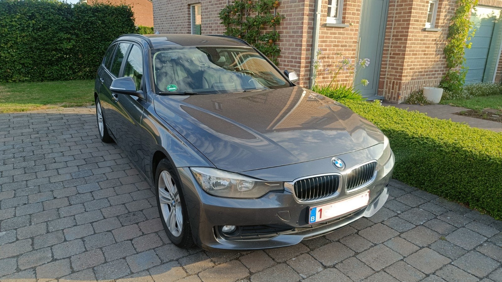 Bmw 316d, Autos, Boîte manuelle, Noir, 5 portes, Volant multifonction