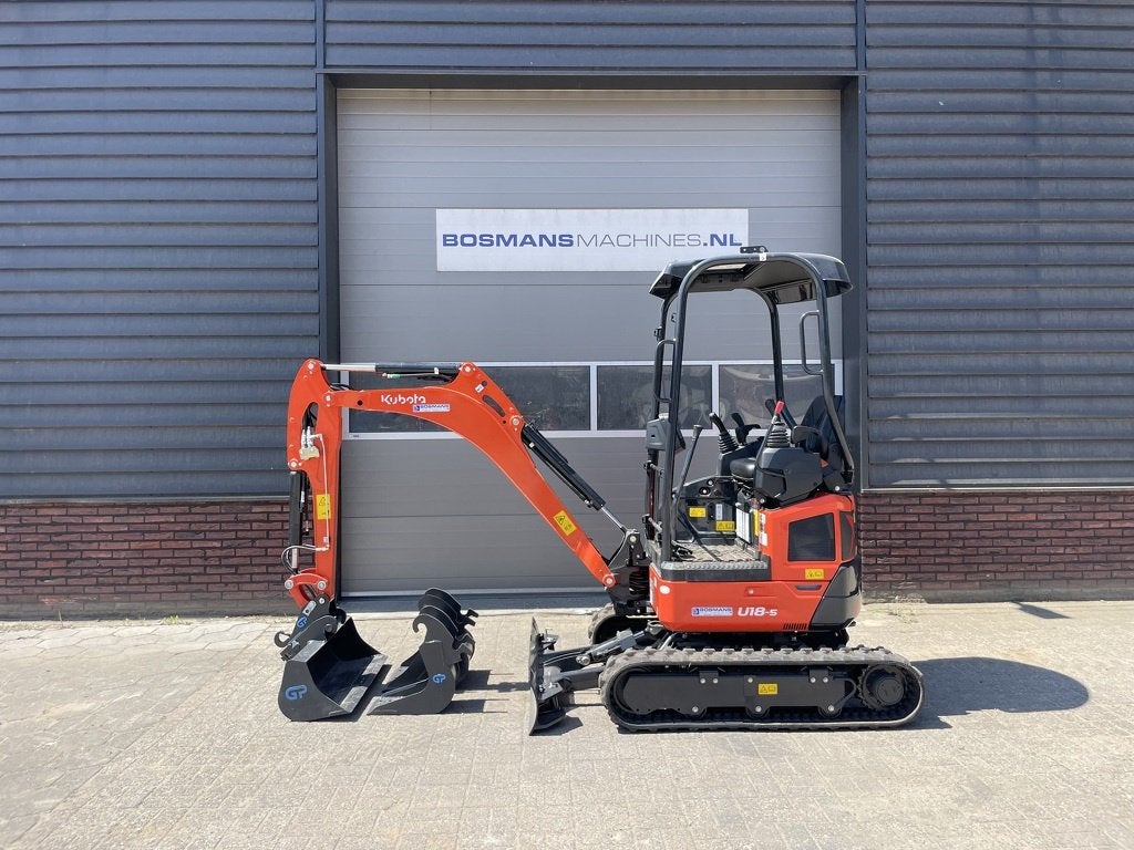 Kubota U18-5 HI minigraver NIEUW €395 LEASE, Articles professionnels, Kubota Hol, Kbt_g.eu_market_surveillance@kubota.com, Hoofdweg Oostzijde 1264
2153 LR  Nieuw-Vennep, NL