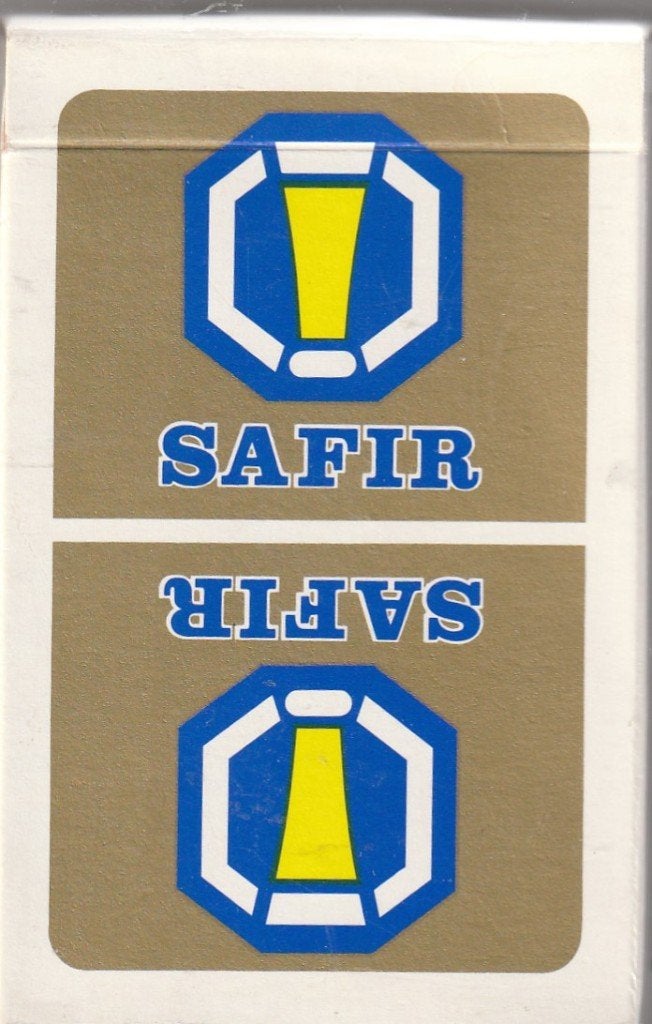 13 / BIER SAFIR GOUD BLAUW GEEL, Ophalen of Verzenden, Nieuw, Speelkaart(en)