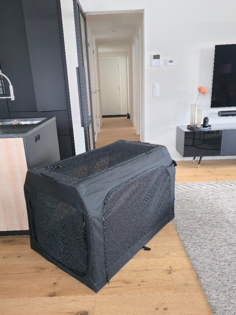 Honden reis benches XL met kussen als nieuw, Dieren en Toebehoren, Ophalen, Zo goed als nieuw