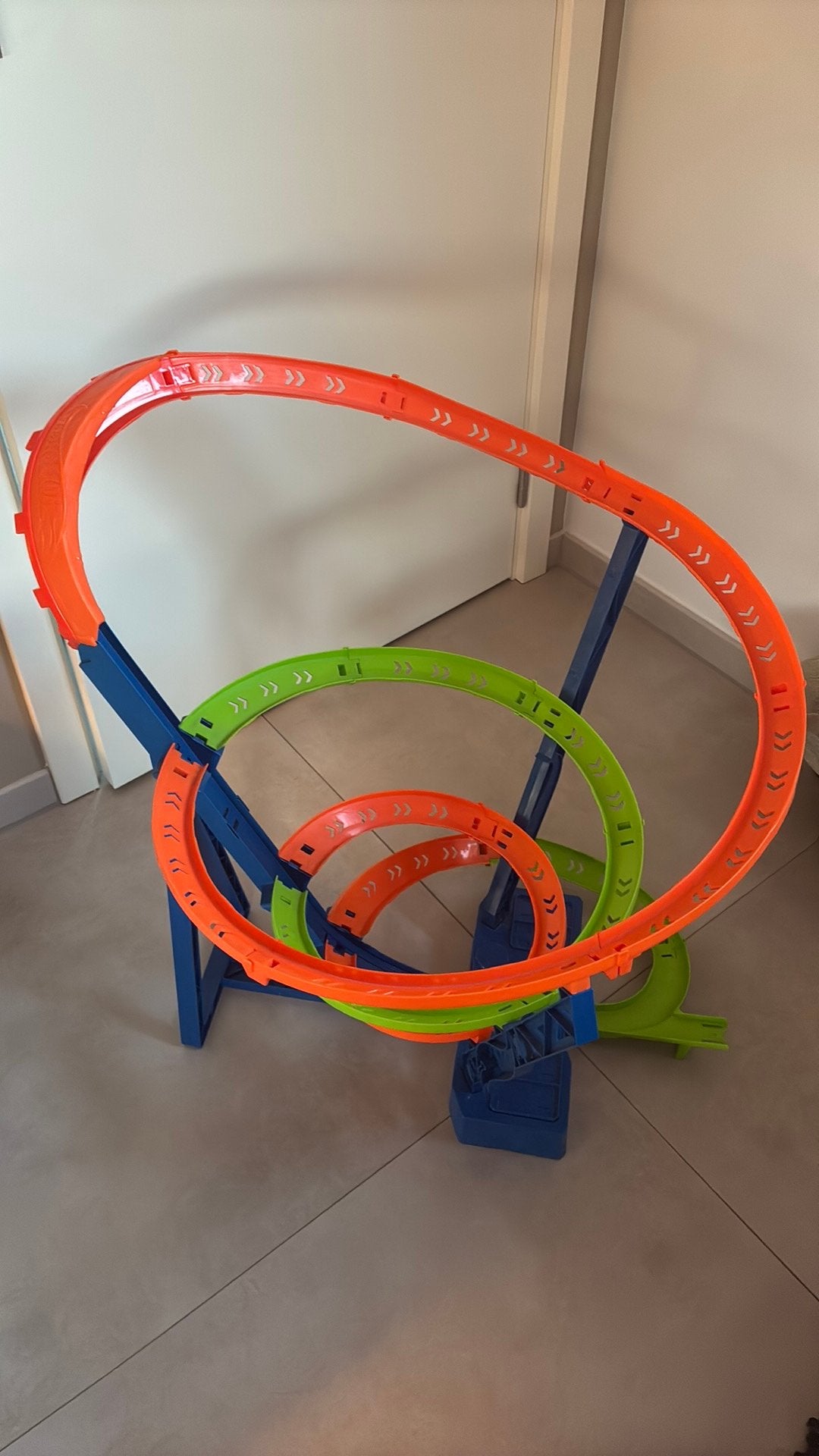 Hot wheels hyperspeed crash, Ophalen, Zo goed als nieuw, Hot Wheels