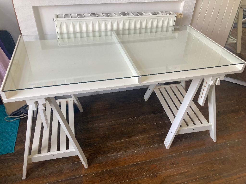 LAGKAPTEN / MITTBACK IKEA bureau, Ophalen, Demontabel, Gebruikt, Scandinavisch