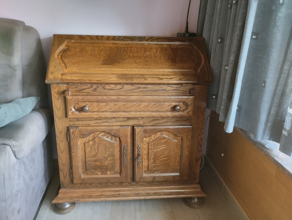 houten secretaire, Ophalen, Gebruikt, Hout, Secretaire