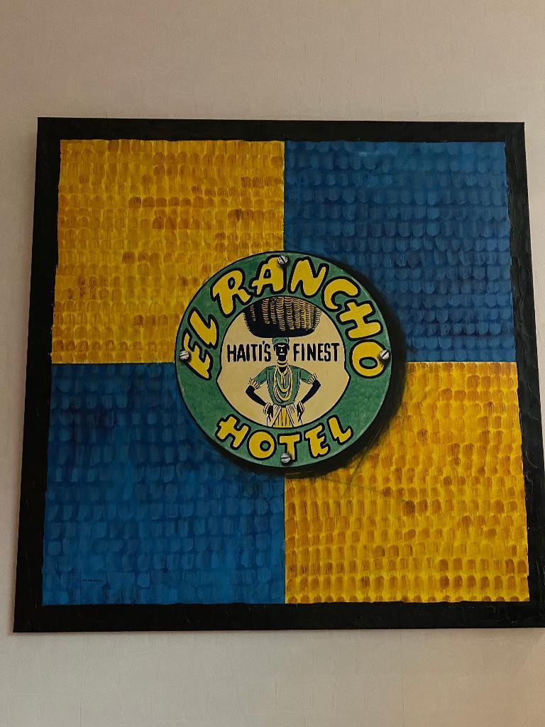 Decoratief kunstwerk “El Rancho Hotel, Ophalen