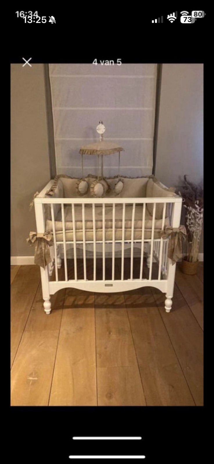 Landelijke bopita box met royal baby aankleding, Kinderen en Baby's, Ophalen, Zo goed als nieuw