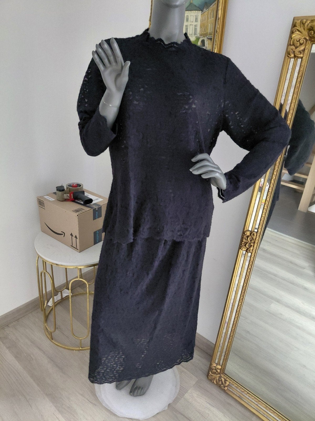nina prachtige rok m44 + tuniek xl, Hobby & Loisirs créatifs, Costumes, Matériel de théâtre & Jeux de rôle, Enlèvement ou Envoi
