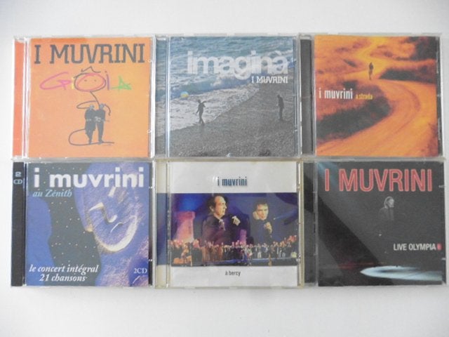 I Muvrini cd Collectie   (Pakketprijs 6 cd's), Ophalen of Verzenden, Zo goed als nieuw, Europees