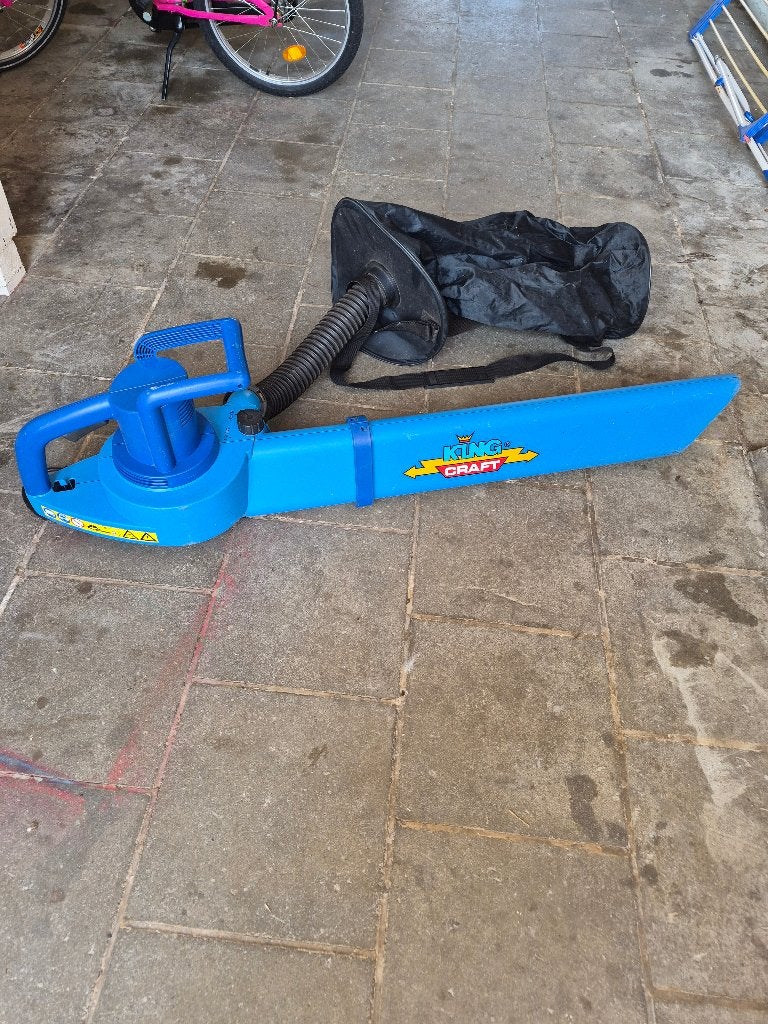 Bladblazer / zuiger, Tuin en Terras, Ophalen, Zo goed als nieuw, Handgedragen