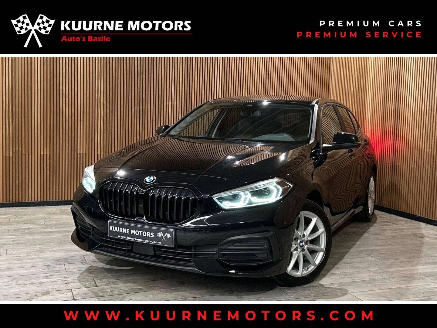 BMW 1 Serie 116 d Alu17"/Led/Leder/Gps/Pdc/Carplay *1j garan, Auto's, 1940 kg, 1 Reeks, Gebruikt, Euro 6