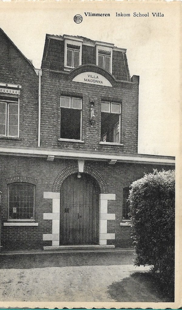 Vlimmeren Inkom schoolvilla, Enlèvement ou Envoi, 1940 à 1960, Non affranchie, Anvers