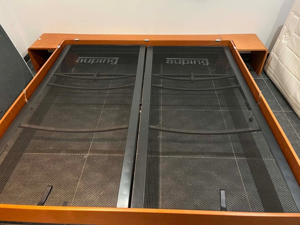 Auping Auronde 200 x 210cm, Ophalen, 210 cm, Tweepersoons, Overige maten