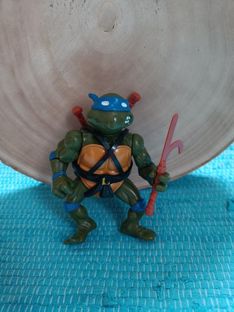 Vintage TMNT Leonardo 1988 Inclusief zwaarden, Verzamelen, Ophalen of Verzenden