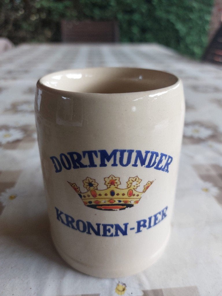 Bierpot Dortmunder Kronen-Bier, Collections, Enlèvement ou Envoi, Utilisé, Chope(s), Autres marques