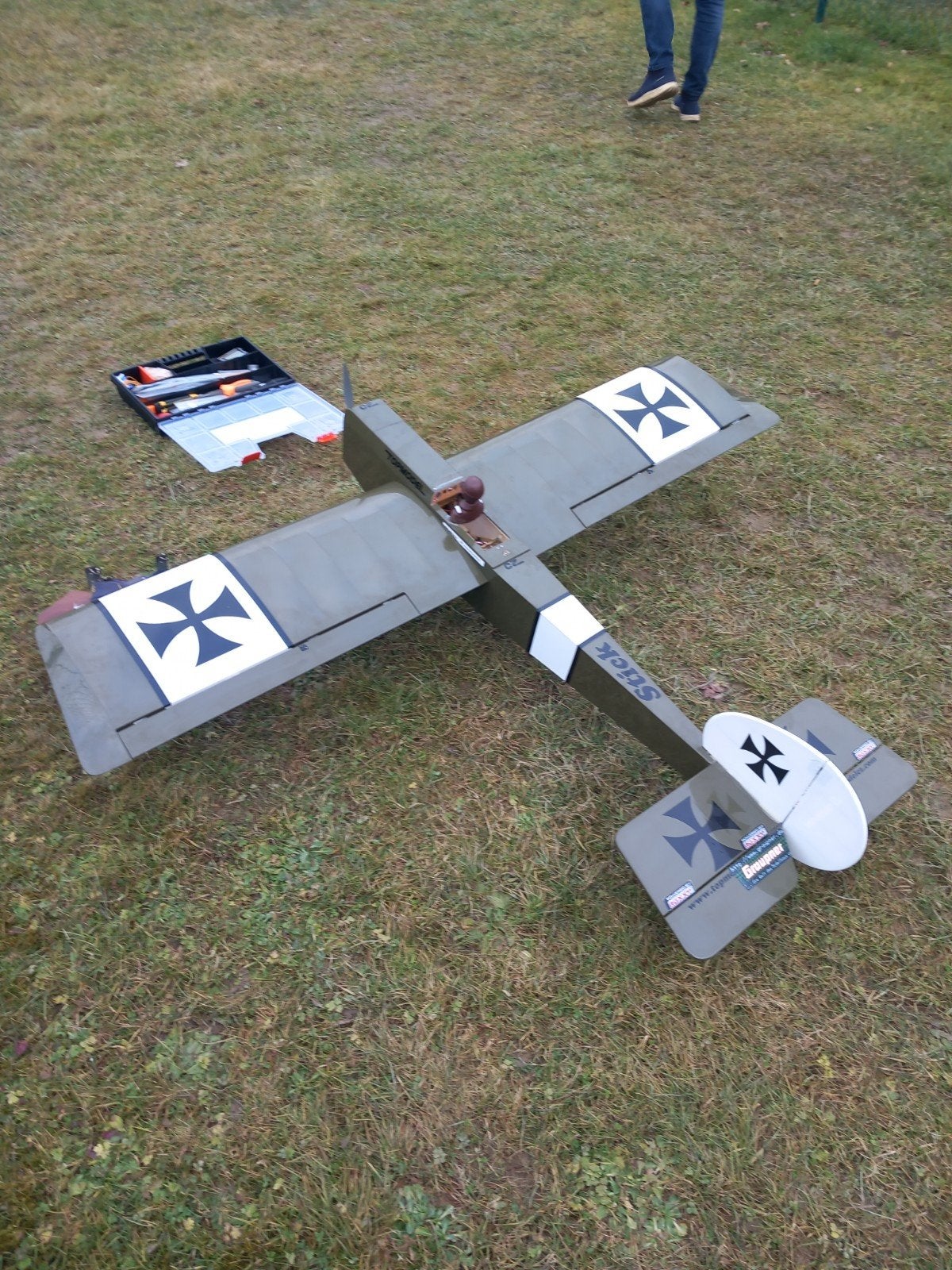 avion stik, Enlèvement, Comme neuf, Électro, RTF (Ready to Fly)