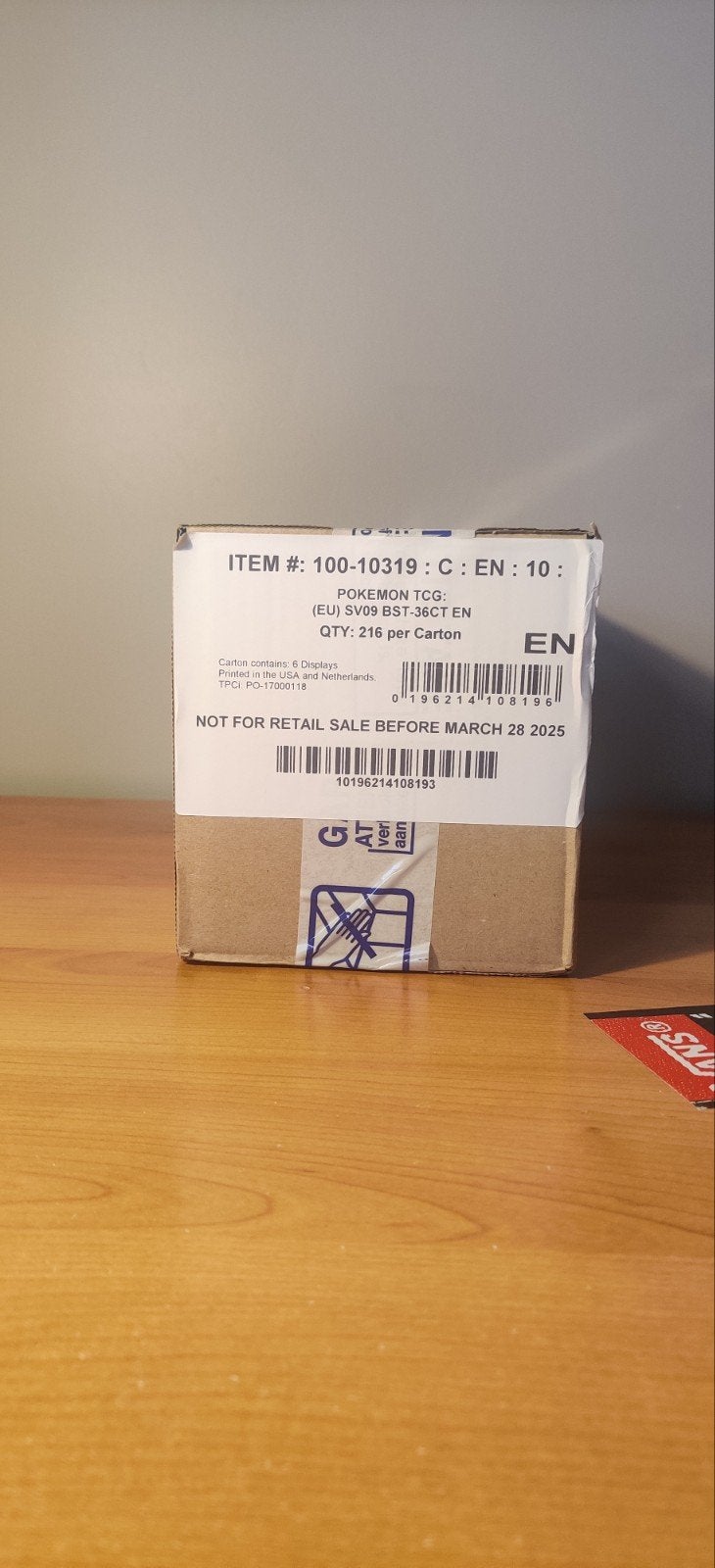 Journey Together booster box case, Ophalen, Nieuw, Boosterbox, Foil