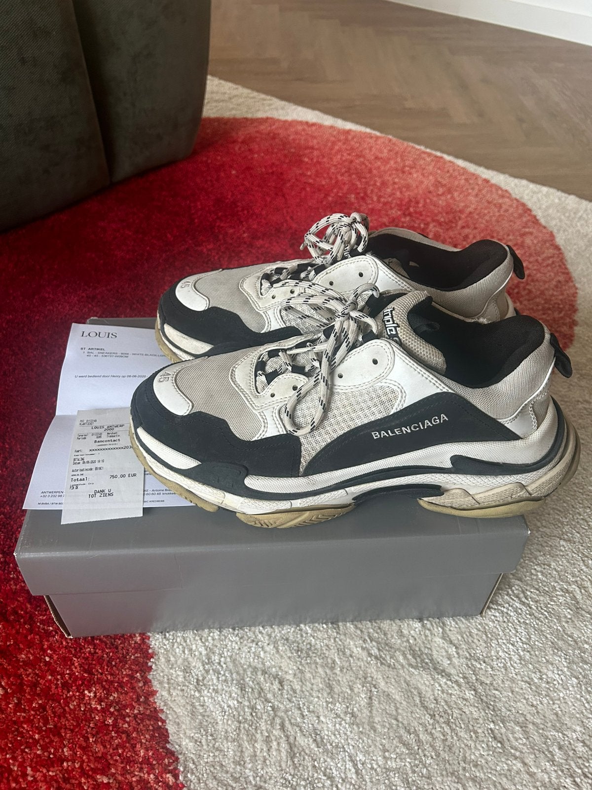 Balenciaga triple s, Kleding | Heren, Ophalen of Verzenden, Zo goed als nieuw