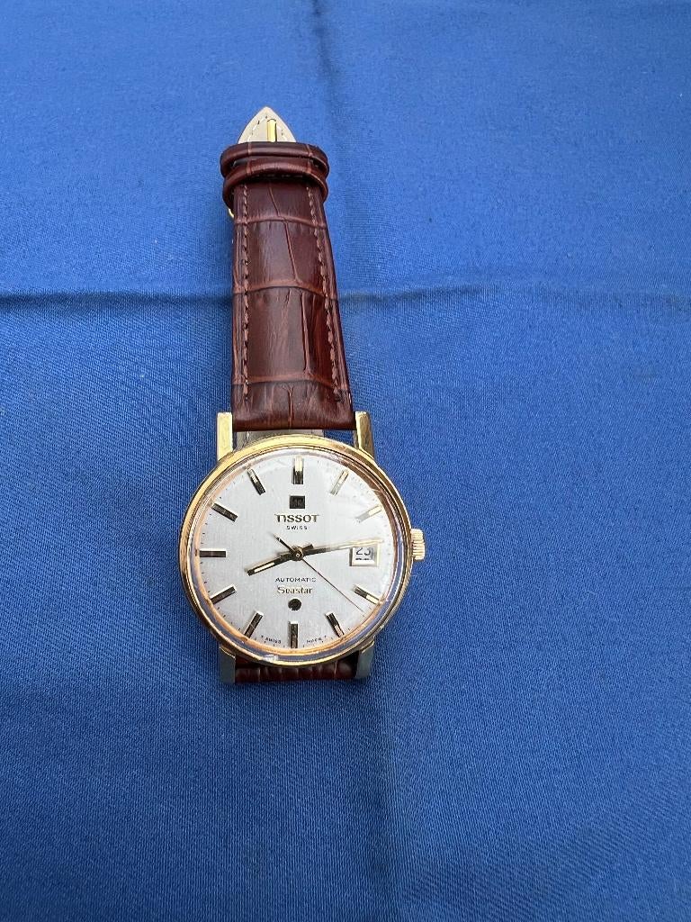 Tissot Swiss Automatic Seastar Vintage Herenhorloge, Bijoux, Sacs & Beauté, Montres | Hommes, Comme neuf, Montre-bracelet, Autres marques