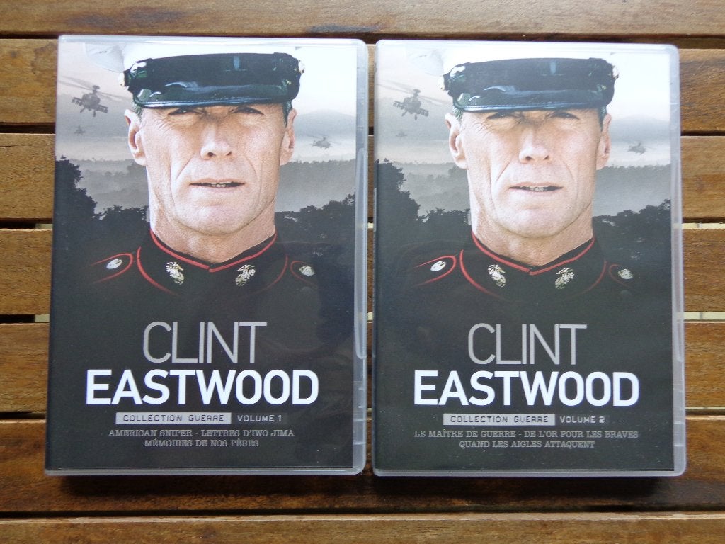 )))  Clint Eastwood  // Collection Guerre //  6 Films  (((, Enlèvement ou Envoi, Tous les âges, Comme neuf, Français