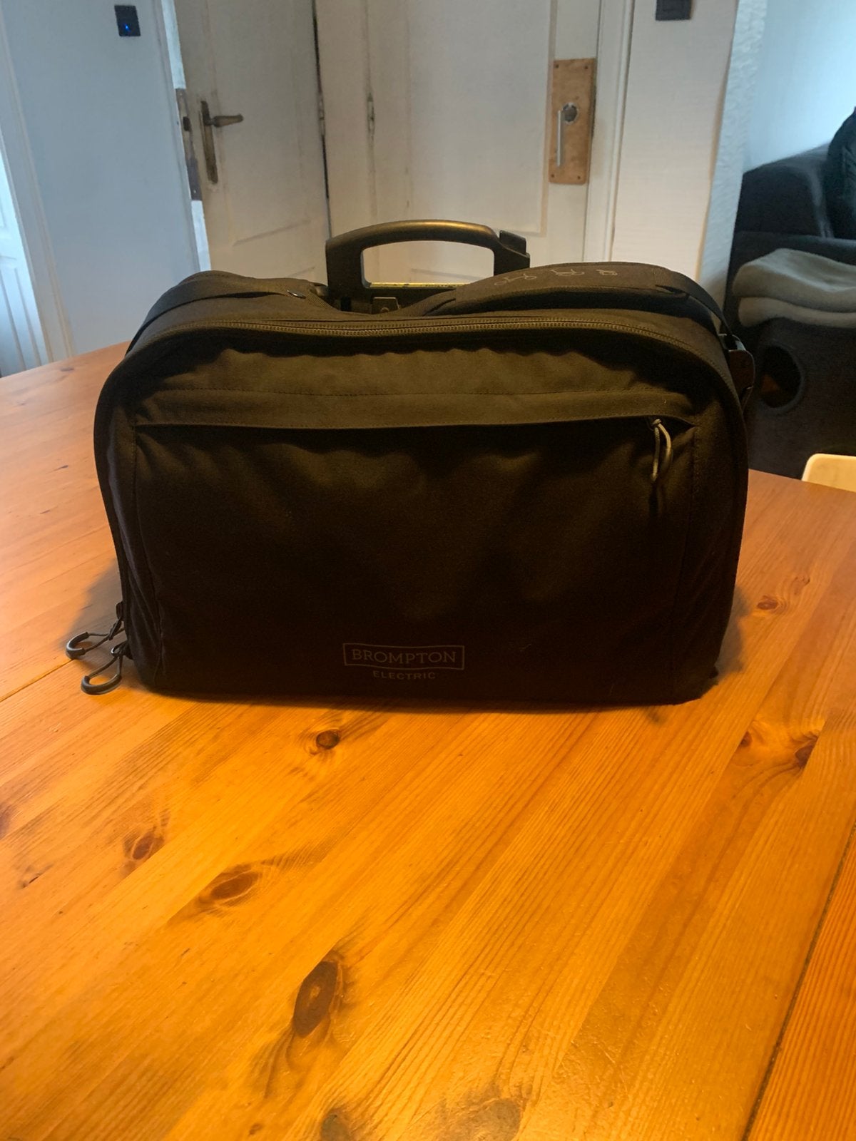 Brompton tas electric, Fietsen en Brommers, Ophalen, Zo goed als nieuw, Brompton