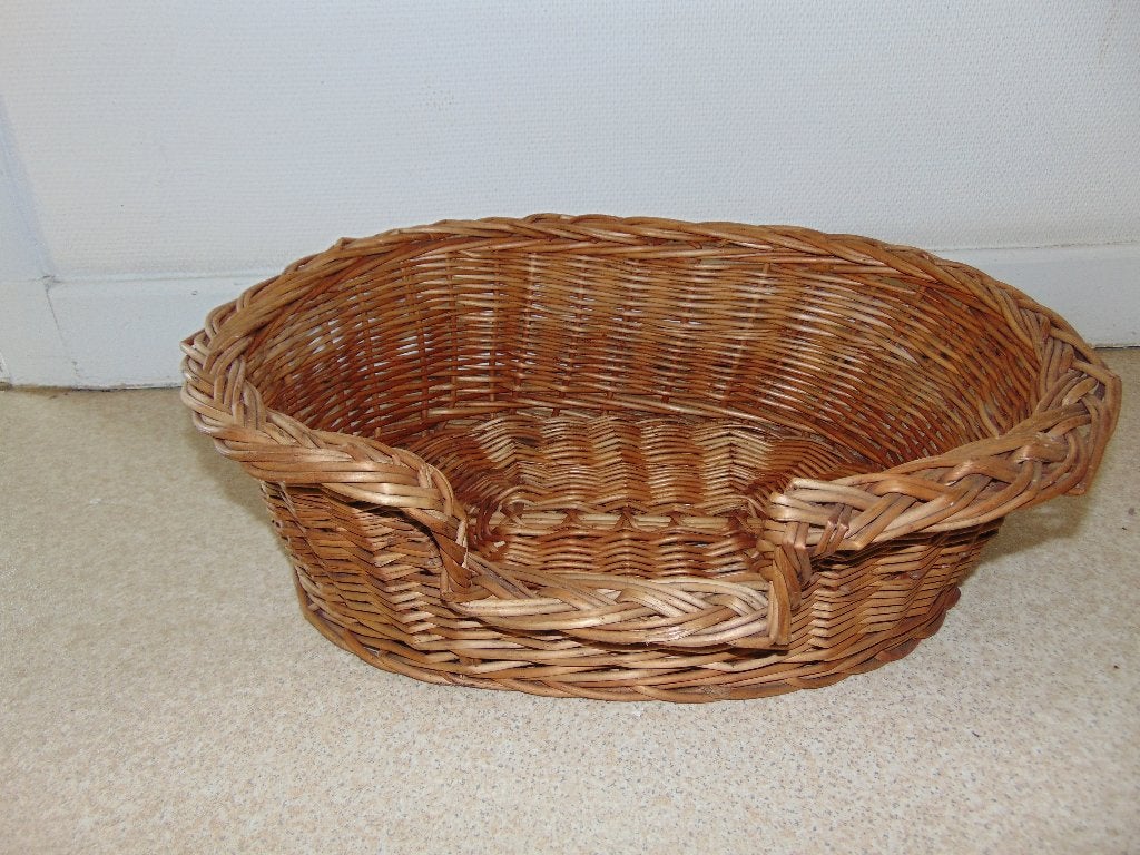 Hondenmand in riet 56 cm, Ophalen, Gebruikt, Riet