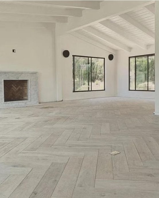 SOL À CHEVRONS (EN CHÊNE), PARQUET À CHEVRONS ! ,, Enlèvement, Intérieur