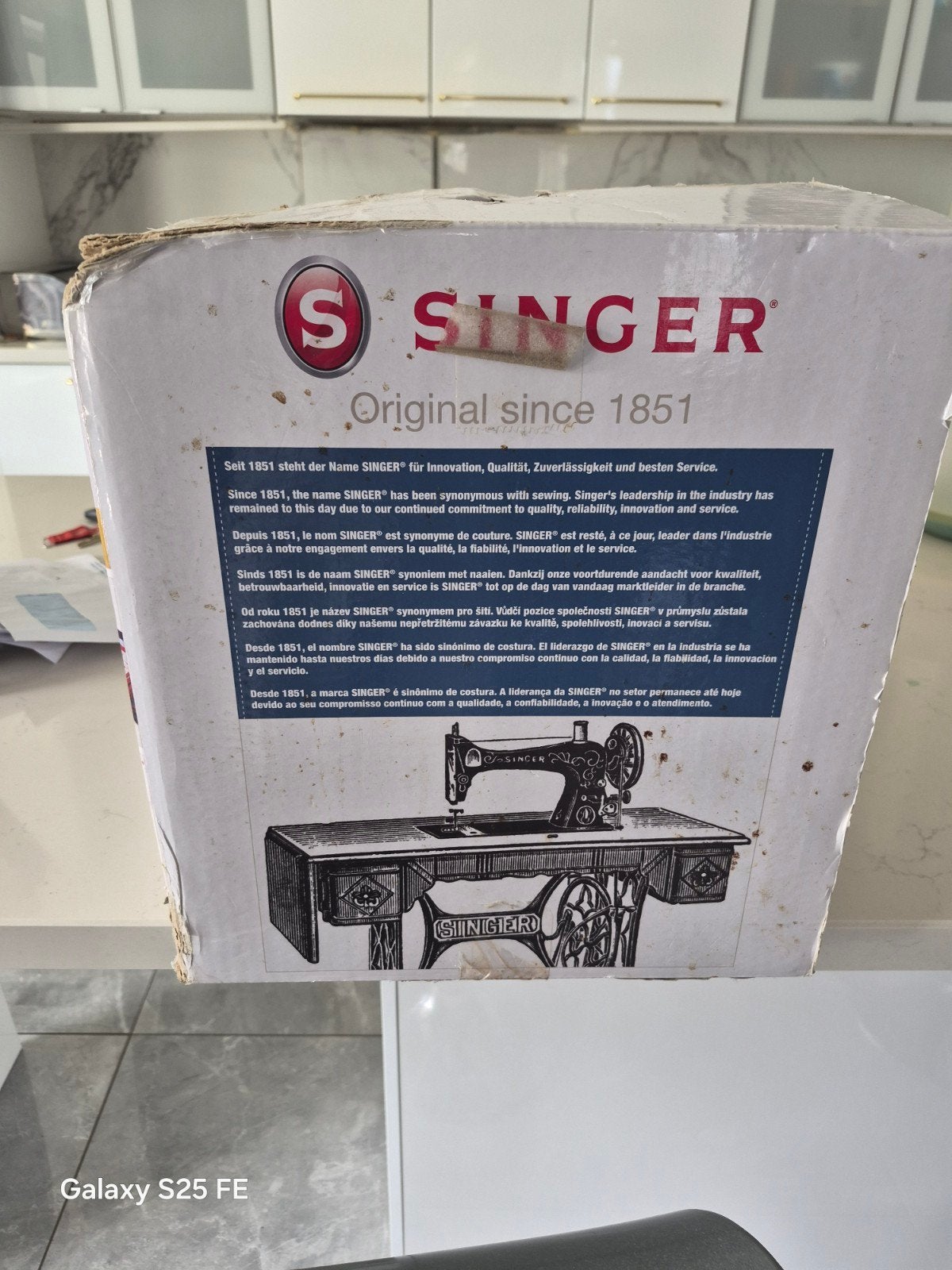 machine à coudre, Enlèvement