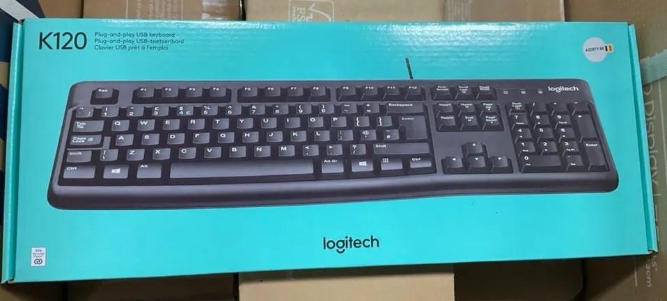 Logitech K120 toetsenbord, Logitech G, Ophalen of Verzenden, Bedraad, Nieuw