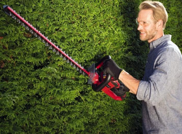 Einhell haagschaar 18/55, € 63, Tuin en Terras, Heggenscharen, Nieuw, Accu, Ophalen of Verzenden